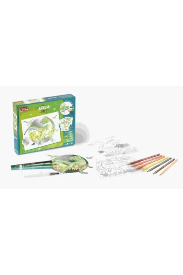 Maped Obrazy akwarelowe Dinozaury Aqua Art.