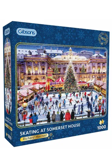 Puzzle 1000 �y�wy przy Somerset House Londyn Anglia 113742 Gibsons