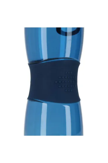 Bidon na wod� Strigo z gumowym uchwytem granatowy
