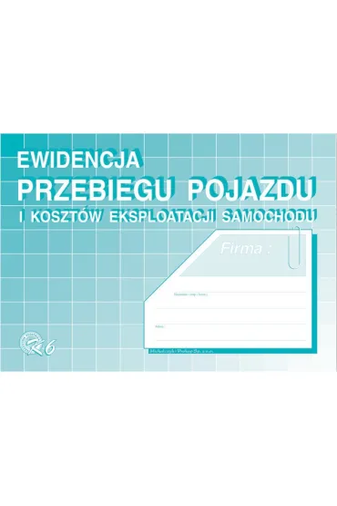 Tetis Ewidencja przebiegu pojazdu i koszt�w ekspolatacji samochodu K-6