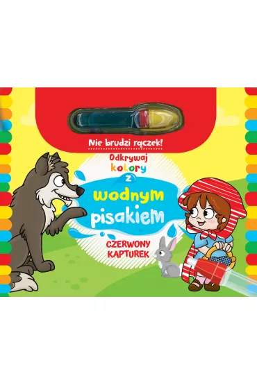 Odkrywaj kolory z wodnym pisakiem. Czerwony Kapturek