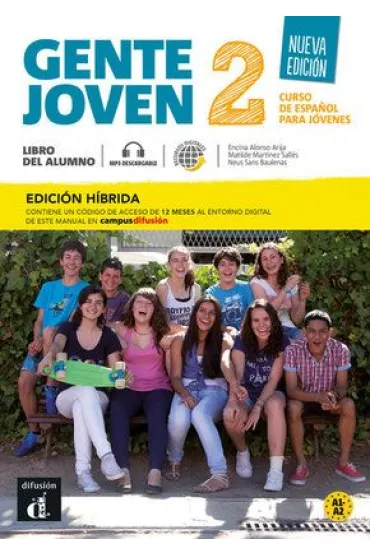 Gente joven 2 NE Podr�cznik Edici�n Hibrida dla szk� j�zykowych