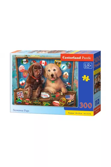 Puzzle 300 el. Szczeniaki na gap� Castorland