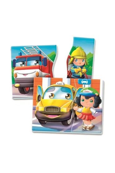 Puzzle edukacyjne Pojazdy i zawody Clementoni
