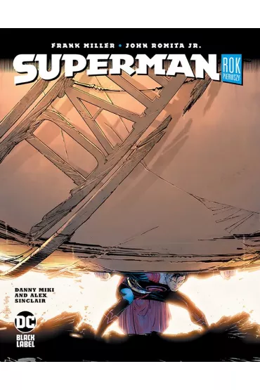 DC Black Label Rok pierwszy. Superman - Frank Miller, John Romita Jr