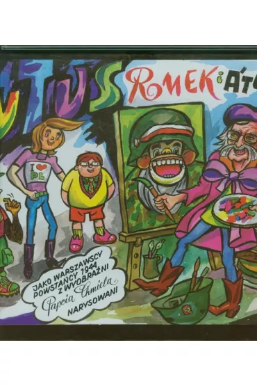 Tytus, Romek i A’Tomek jako warszawscy powsta�cy z 1944 z wyobra�ni Papcia Chmiela narysowani - Henryk Jerzy Chmielewski