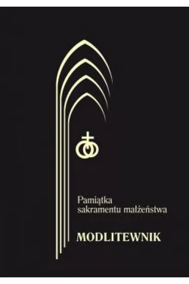 Modlitewnik. Pami�tka sakramentu ma��e�stwa. Czarny - Jerzy Lech Kontkowski