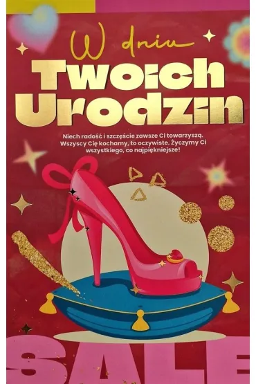 Yeku Karnet Urodziny dziewcz�ce