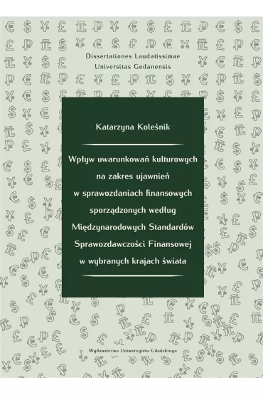 Wp�yw uwarunkowa� kulturowych na zakres.. - Katarzyna Kole�nik