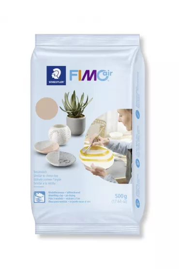 Staedtler Masa plastyczna FIMO Air Basic, cielista, 500g cielisty