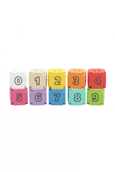 Mini Waffle 60 elementw Kostki matematyczne