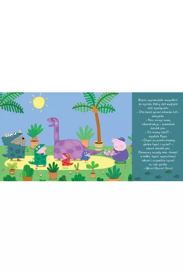 Peppa Pig. Ksia�eczki z p�eczki. Dinozaurowe przyj�cie