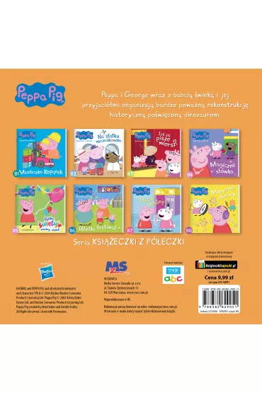 Peppa Pig. Ksia�eczki z p�eczki. Dinozaurowe przyj�cie
