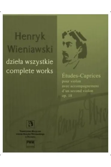 Etudes-Caprices op.18 - Henryk Wieniawski