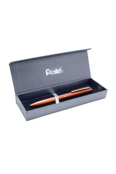 Pentel Eleganckie pi�ro kulkowe EnerGel 0,7 mm BL2007 w etui czerwone