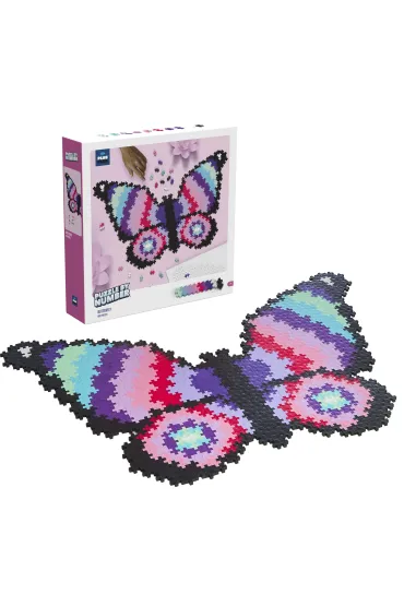 Puzzle By Numbers 800 el. Motyl Plus-Plus