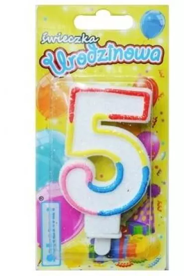 Schemat �wieczka urodzinowa 5