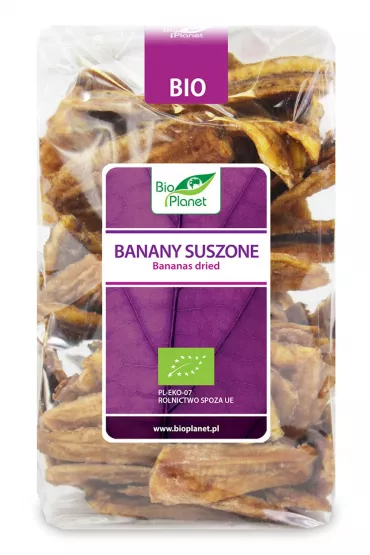 Bio Planet Banany suszone 400 g Bio