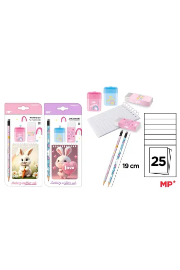 Mp Main Paper Zestaw do pisania zaj�czki / kr�liki - 4 elementy MP PA980-10