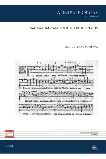 Sacrarum cantionum liber primus - Annibale Orgas