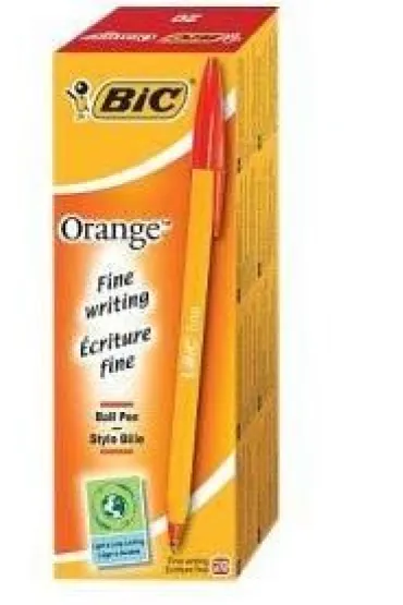 Bic D�ugopis Orange Original Fine czerwony 20 szt.