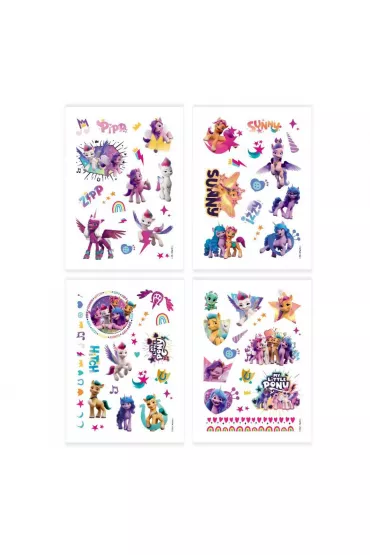 Zestaw tatua�y zmywalnych dla dzieci My Little Pony Maksik