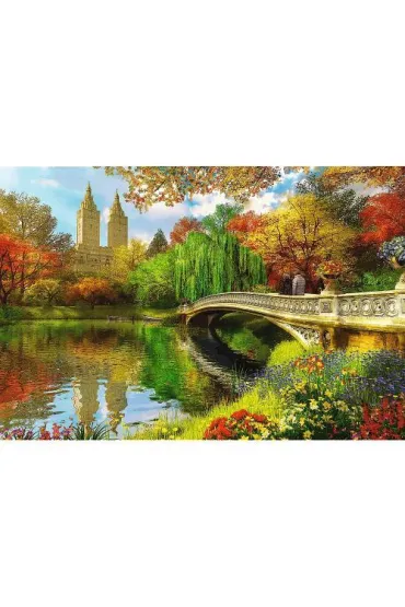 Puzzle drewniane 501 el. Central Park, Manhattan, Nowy Jork Trefl