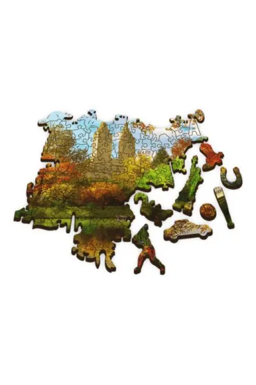 Puzzle drewniane 501 el. Central Park, Manhattan, Nowy Jork Trefl