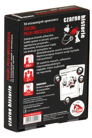 Gra Czarne historie  Zw�oki Pech i Nieszcz�cia G3 - Corinna Harder