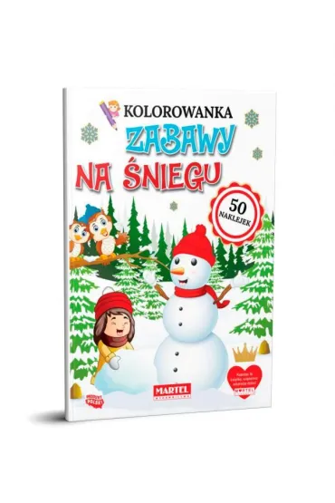 Kolorowanka Zabawy na �niegu - Adam  Gdula, Katarzyna  Ratajszczak