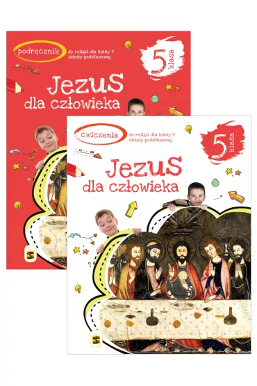 Jezus dla cz�owieka 5. Podr�cznik i �wiczenia do religii dla 5 klasy szko�y podstawowej - Tadeusz Panu�, Andrzej Kielian, Adam Berski