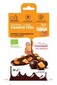 Super Fudgio Skrka pomaraczy w czekoladzie 80 g Bio
