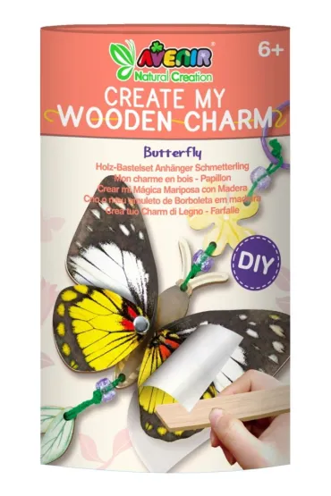 Zawieszka drewniana - Motyl Avenir