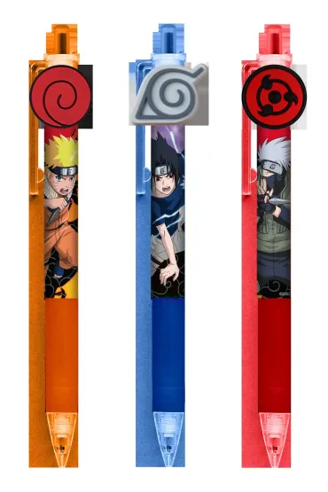 KIDS EUROSWAN D�ugopis z Toperem Naruto NA00004 3 szt.