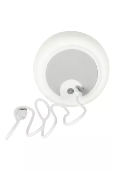 Lampka nocna dla dzieci silikonowa dotykowa mikka LED biaa RGB pingwinek