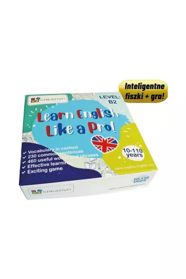 Learn English Like a Pro fiszki + gra B2 - Pawe� Dwornik