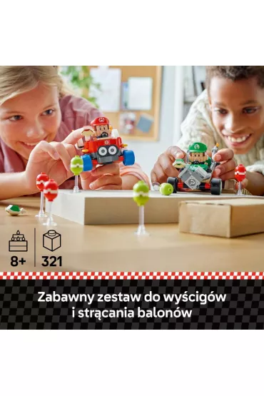 LEGO Super Mario Mario Kart™ – Baby Mario kontra Baby Luigi 72034