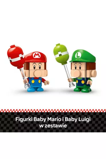 LEGO Super Mario Mario Kart™ – Baby Mario kontra Baby Luigi 72034