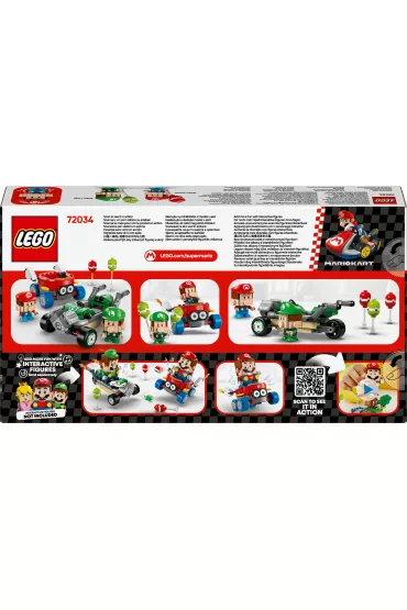 LEGO Super Mario Mario Kart™ – Baby Mario kontra Baby Luigi 72034
