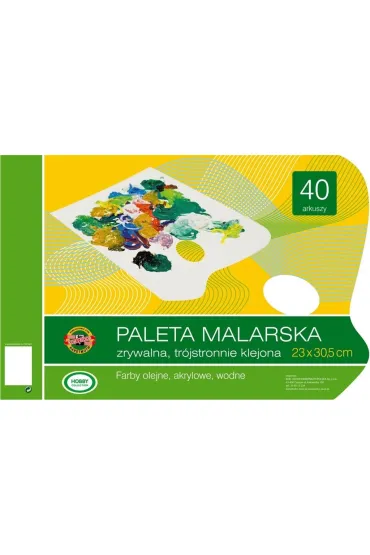 Koh-I-Noor Paleta malarska zrywalna 40 arkuszy