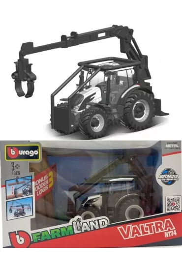 Bburago model tractor valtra n174 10cm