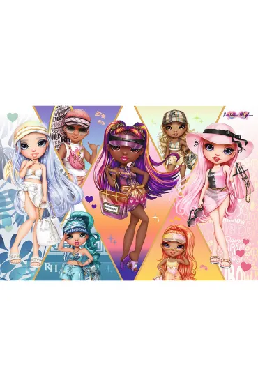 Puzzle 160 el. Weso�e przyjaci�ki Trefl