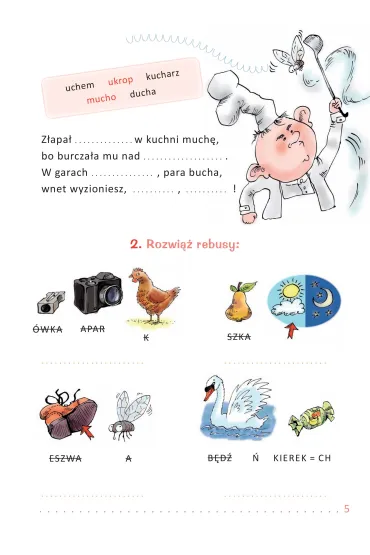 Weso�a ortografia. Pisownia wyraz�w z ,,�" i ,,u"