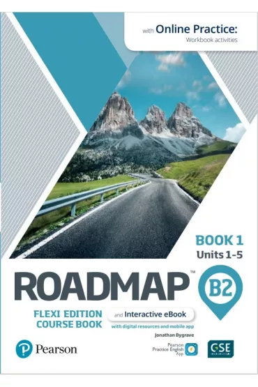 Roadmap B2. Flexi Course Book 1 + Ksi��ka w wersji cyfrowej