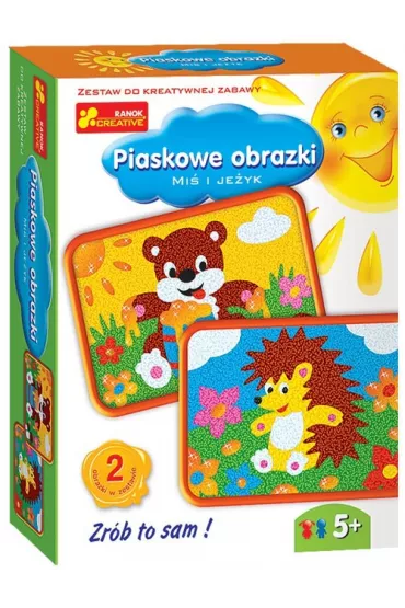 Piaskowe obrazki - Mi� i je�yk Ranok-Creative