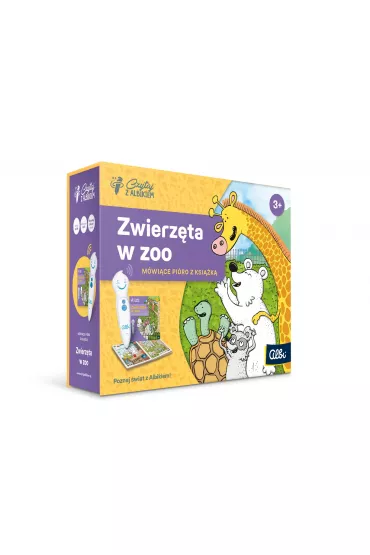 Czytaj z Albikiem. Zwierz�ta w Zoo. M�wi�ce pi�ro z ksi��k�