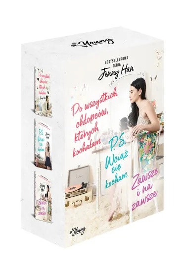 Pakiet: Do wszystkich ch�opc�w, kt�rych kocha�am, PS. Wci�� Ci� kocham, Zawsze i na zawsze - Jenny Han