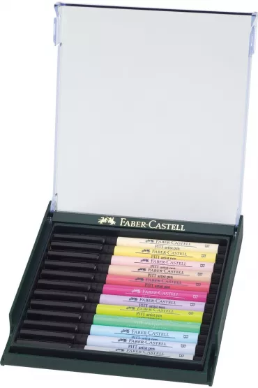 Faber-Castell Pitt Artist pen brush zestawpastelowych 12 kolor�w