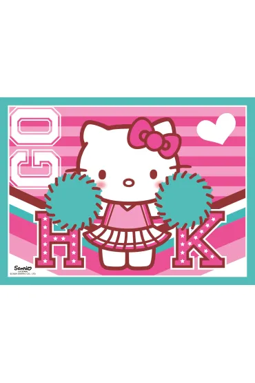 Puzzle dla dzieci 4w1 Hello Kitty 12+16+20+24 el. Ravensburger