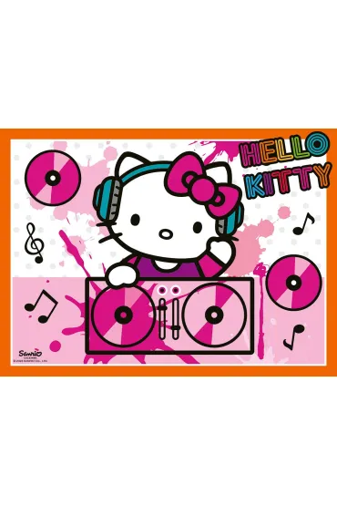 Puzzle dla dzieci 4w1 Hello Kitty 12+16+20+24 el. Ravensburger